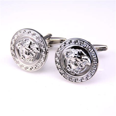 versace cufflinks|versace cufflinks silver.